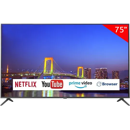 Foto do Produto AIWA TV SMART 75" LED AW75B4K 4K HDMI ANDROID