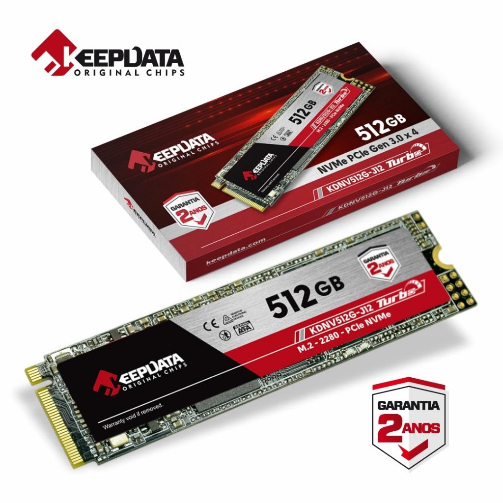 Foto do Produto HD SSD M.2 512GB KeepData KDNV512G-J12 NVME