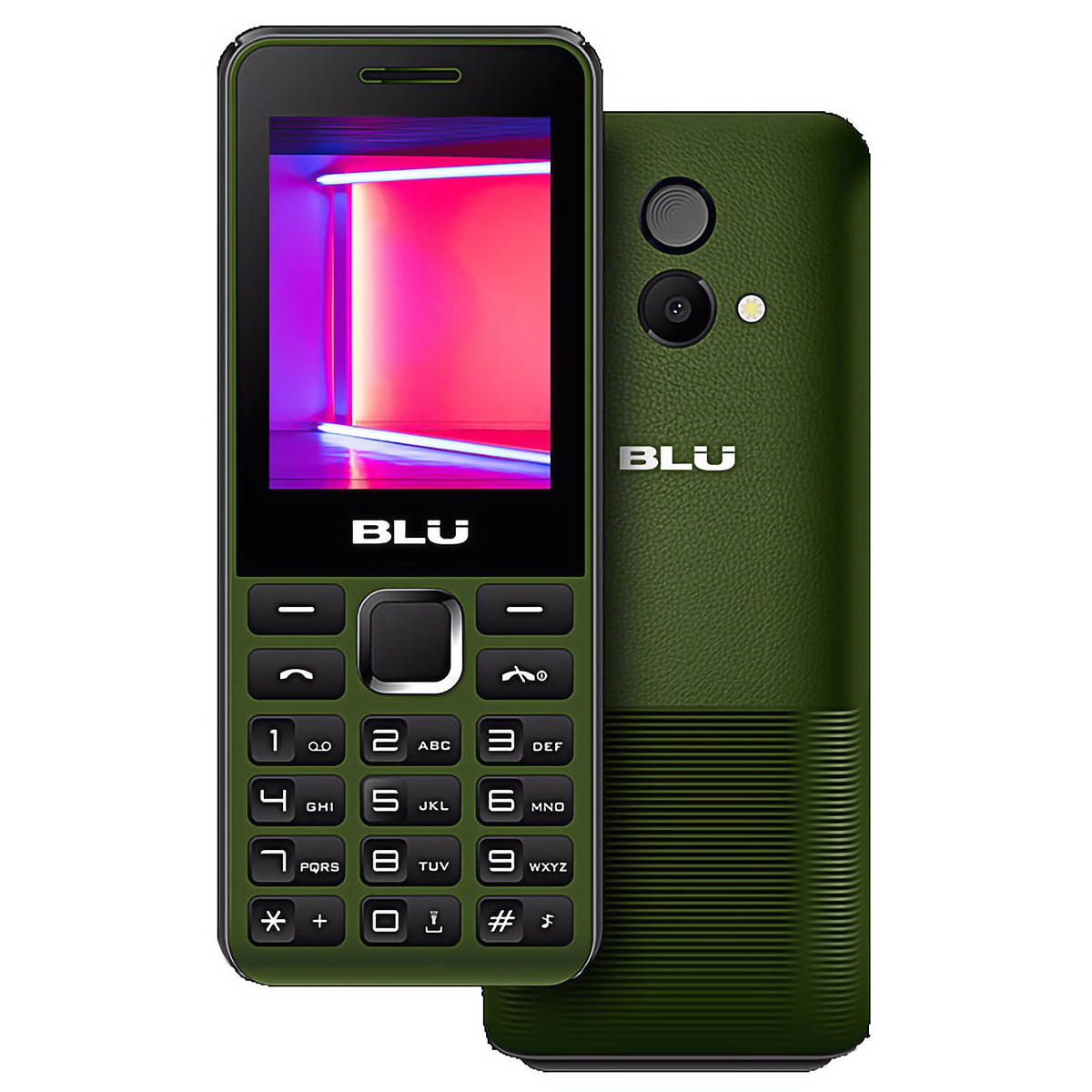Foto do Produto Celular Blu Tank II T196 - 32/32MB - 2.4'' - Dual-Sim - Verde