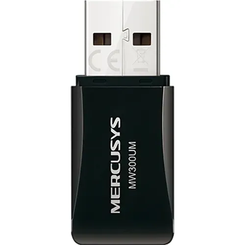 Foto do Produto MERCUSYS ADAPTADOR USB WIFI MW300UM N300 MINI undefined 300MBPS undefined