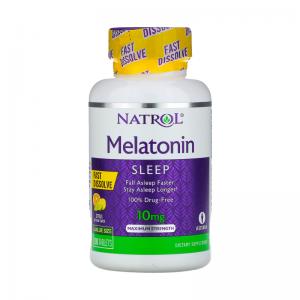 Foto do Produto Melatonina 10mg/100 Tabletes Natrol Fast Dissolve