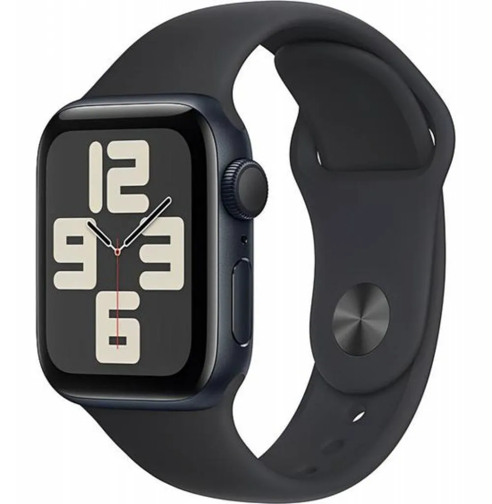 Foto do Produto APPLE WATCH SERIE SE 2 MXE93LL/A SPORT BAND M/L 2024 40MM MIDNIGHT