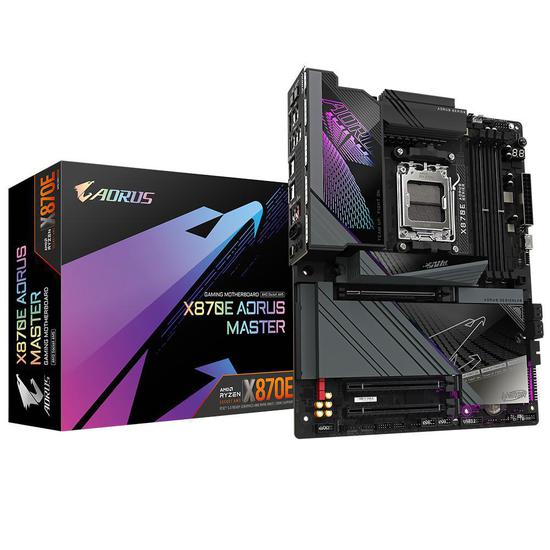 Foto do Produto Placa Mãe Gigabyte X870E Aorus Master AMD Soquete AM5