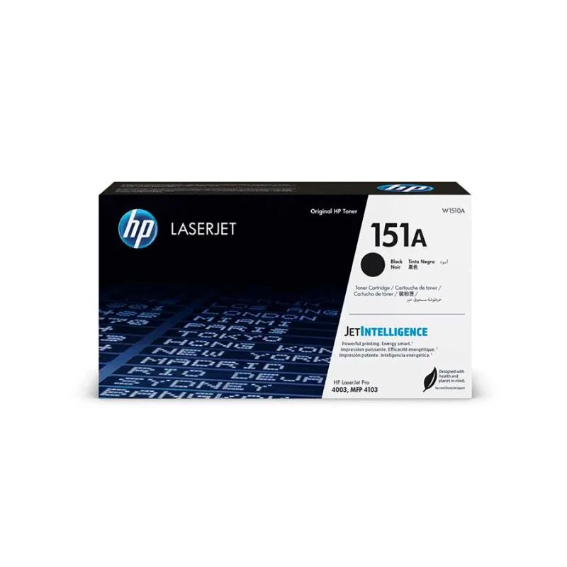 Foto do Produto Toner HP 151A W1510A Black Impressora HP Laserjet 4003 / MFP 4103