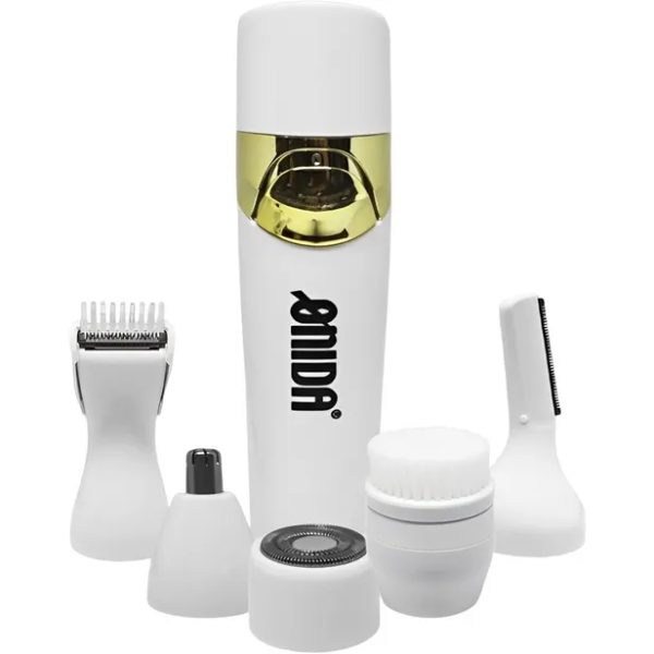 Foto do Produto Kit Depilador Eletrico Onida ON-2225 / 5 Em 1 / 5V / 3W / Recarregável - Branco