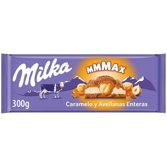 Foto do Produto Chocolate Milka Caramelo Y Avellanas Enteras 300G