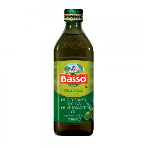 Foto do Produto Azeite Basso Olive Pomace Garrafa 500Ml