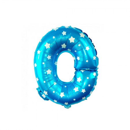 Foto do Produto Balao Letra O Azul 16 Polegadas