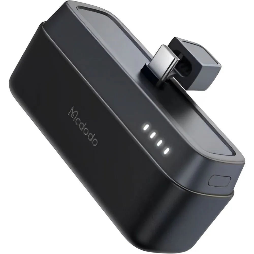 Foto do Produto MCDODO CARGADOR PORTATIL MC-6302 USB-C 5000MAH 20W BLACK