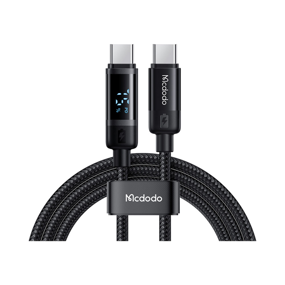 Foto do Produto CABLE MCDODO CA-5780 USB-C A USB-C 1.2M 60W NEGRO