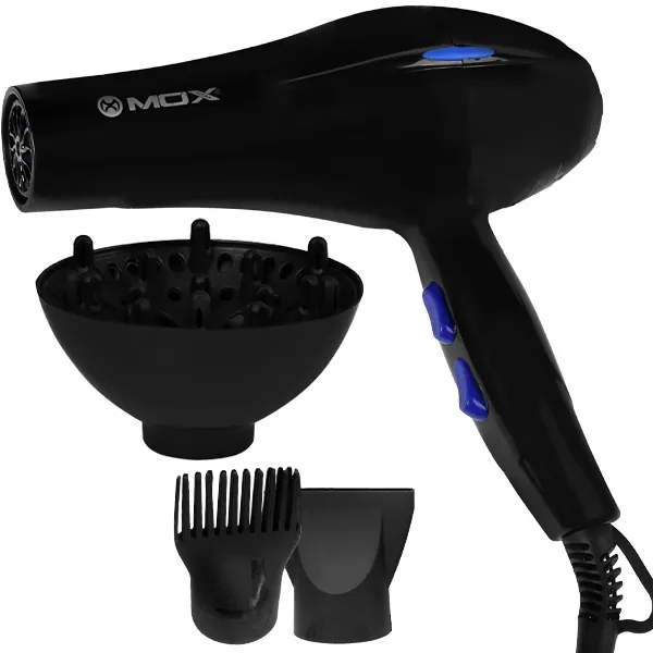 Foto do Produto Secador de Cabelo MOX MO-HD4001 4.000 watts 220V ~ 50/60 Hz - Preto