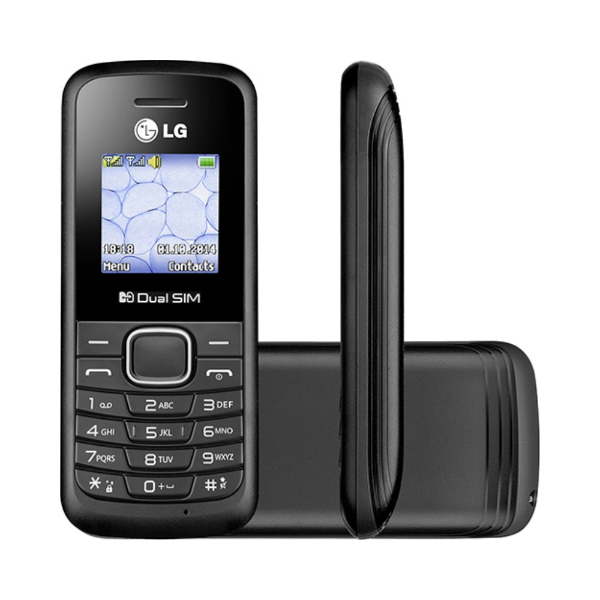 Foto do Produto Celular LG B220 Dual Sim Tela 1.45" - Preto