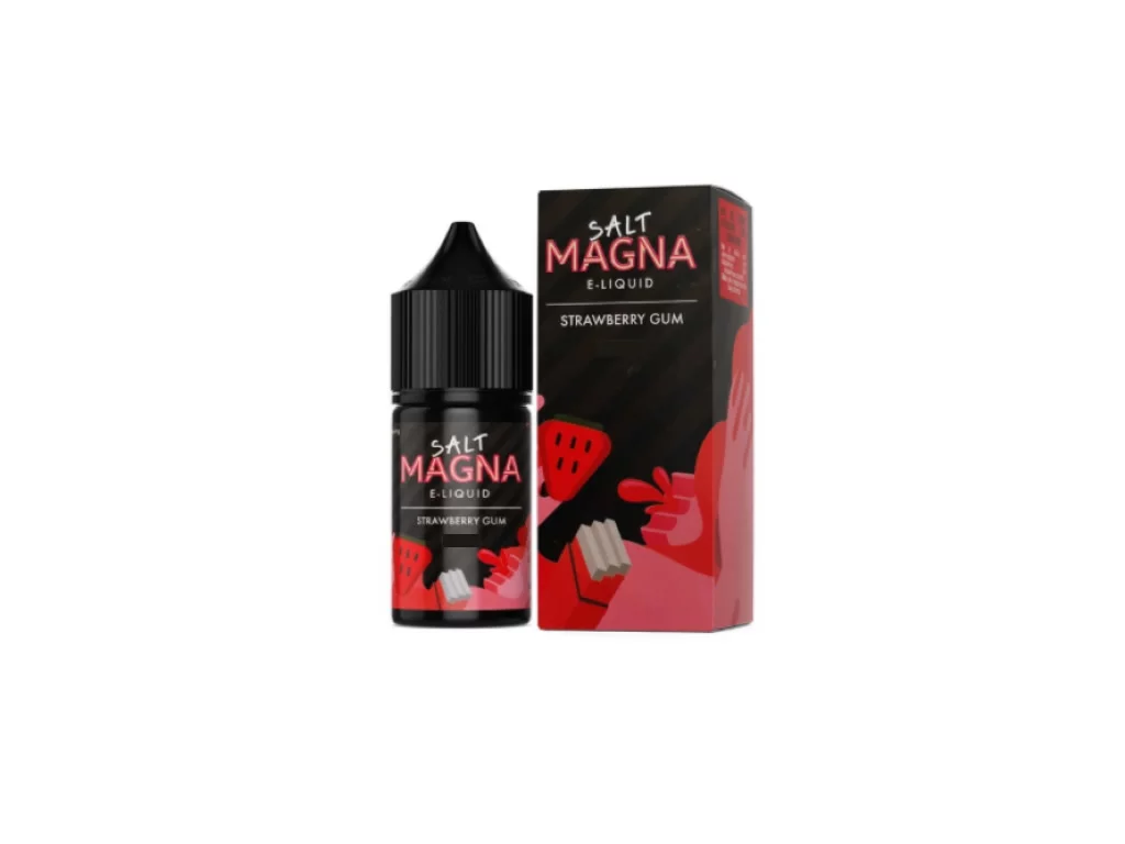 Foto do Produto MAGNA SALT STRAWBERRY GUM 30ML 35MG