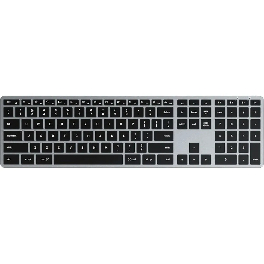 Foto do Produto SATECHI TECLADO ST-BTSX3M-ES X3 SLIM ESPAÑOL GRIS