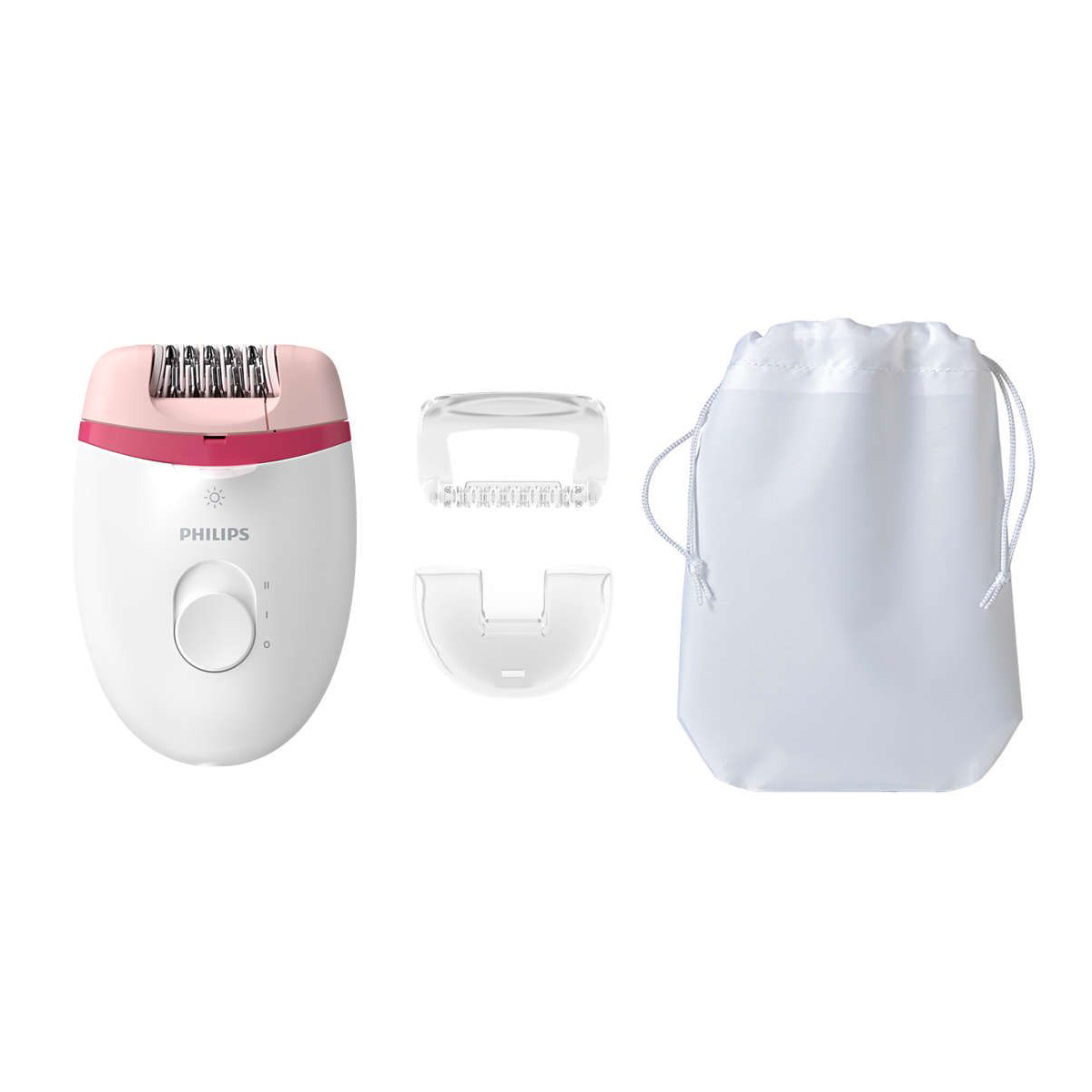Foto do Produto Depilador Elétrico Philips Satinelle Essential BRE-255 - 3 em 1 - BiVolt - Branco
