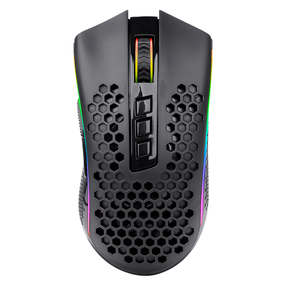 Foto do Produto Mouse Gamer Redragon M808-KS Storm Pro Wireless / RGB - Preto