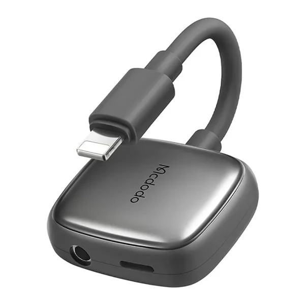 Foto do Produto MCDODO ADAPTADOR CA-2740 LIGHTNING TO LIGHTNING & DC3.5 GRIS