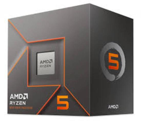 Foto do Produto Processador AMD Ryzen 5 8400F, 4.2GHz (4.7GHz Max Turbo), Socket AM5, 22MB, Box