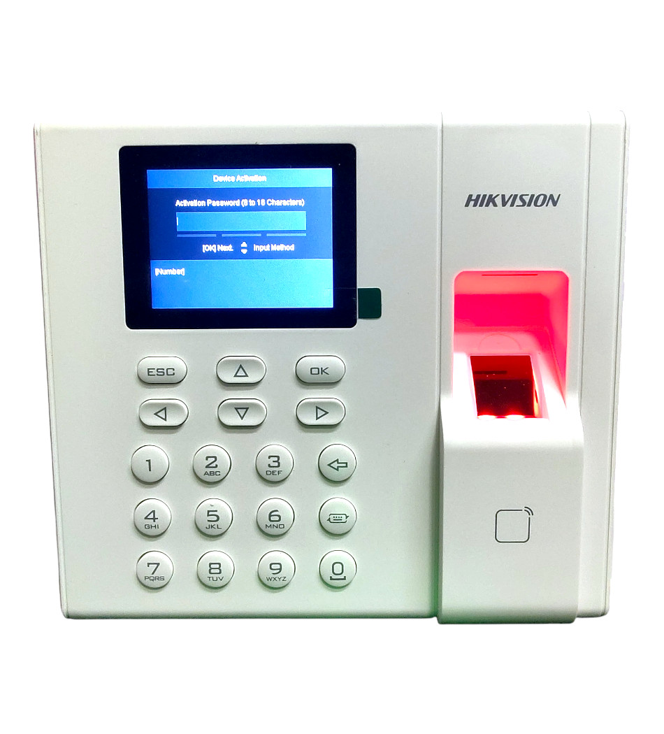 Foto do Produto HIKVISION LEITOR BIOMETRICO DIGITAL DS-K1A8503MF (CARTÃO PON