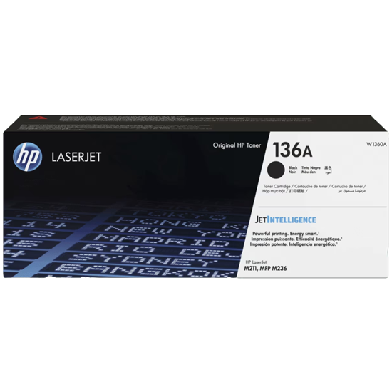Foto do Produto Toner HP 136A W1360A Preto