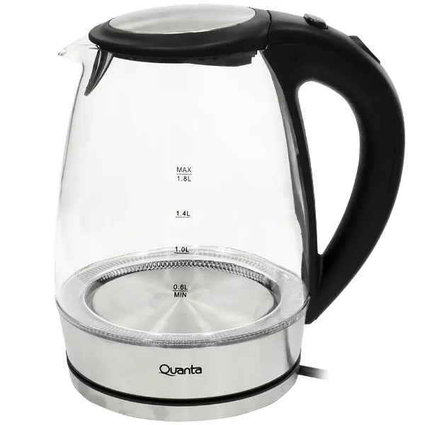 Foto do Produto Jarra Elétrica Quanta QTC900 1.000 watts 1.8 Litros 127V ~ 60Hz - Preta/Prata