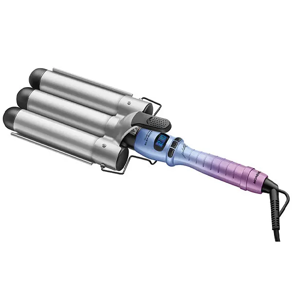 Foto do Produto Modelador de Cabelo Triondas Mondial Juliette MCT-JU-03 de 32 mm 210 °C Bivolt - Azul/Roxo