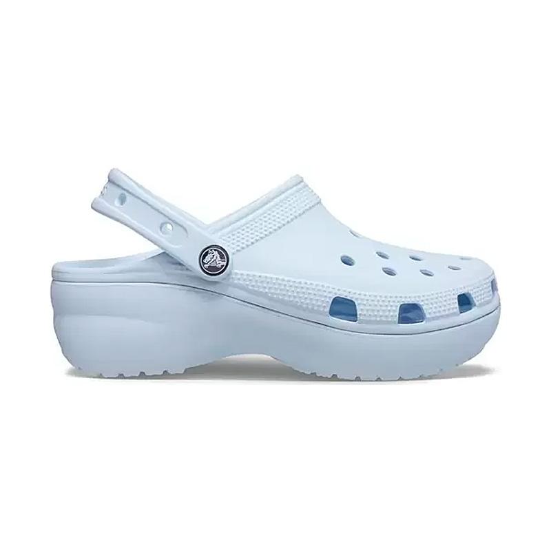 Foto do Produto Crocs Classic Platform Clog Mineral Azul 206750-4jq