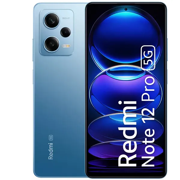 Foto do Produto Celular Xiaomi Redmi Note 12 Pro 5G Dual SIM de 256GB/12GB RAM de 6.67" 50+8+2MP/16MP - Time Blue (China Software Global)