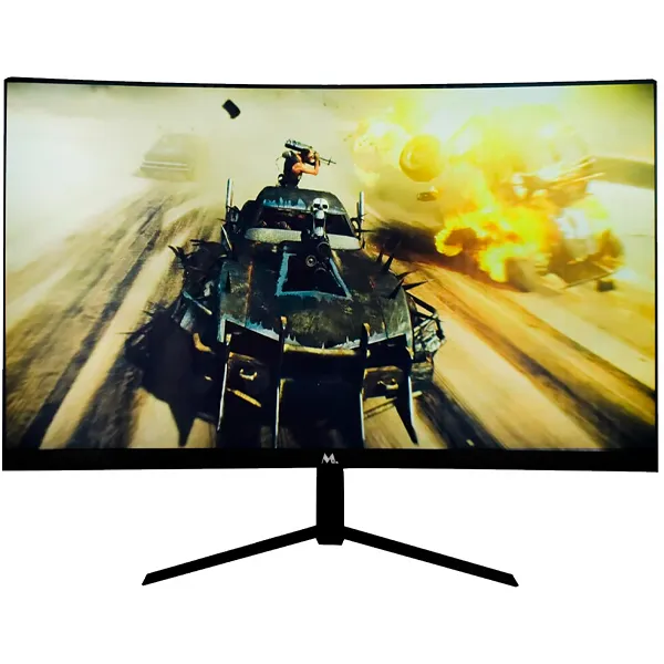 Foto do Produto Monitor Gamer Curvo Mtek M24SFV165C de 24" Full HD 165Hz 1 ms MPRT com DisplayPort/HDMI