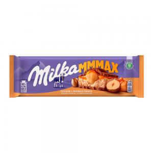 Foto do Produto Barra Chocolate Milka Ao Leite Com Caramelo e Avelãs 300G