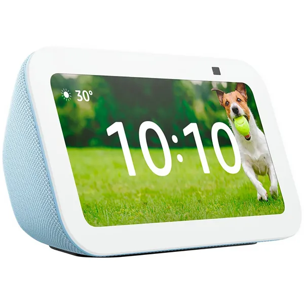 Foto do Produto Smart Screen Amazon Echo Show 5 3rd Generation H97N6S C76N8S 5.5" com Wi-Fi e Bluetooth - Azul/Branco