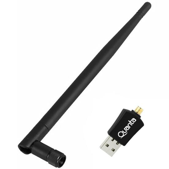 Foto do Produto Adaptador Wireless Quanta QTAA600 600MBPS