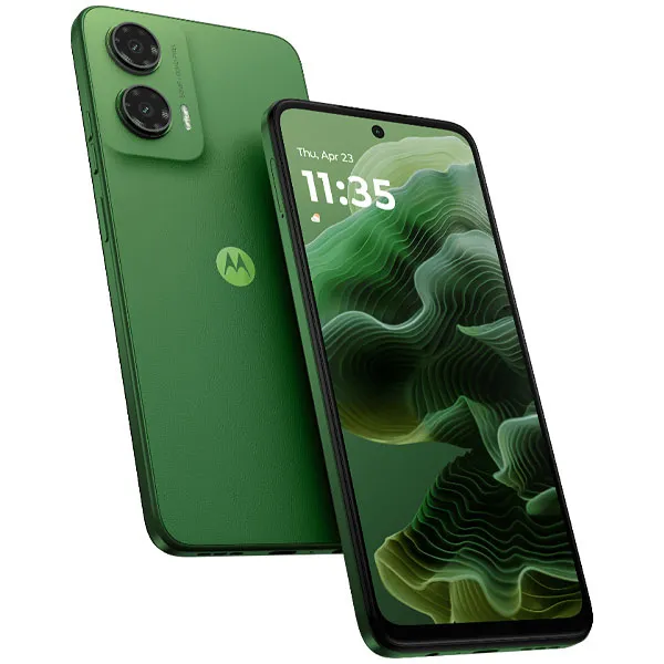 Foto do Produto Celular Motorola Moto G35 5G XT2433-5 NFC Nano + eSIM de 256GB/8GB RAM de 6.72" 50+8MP/16MP - Leaf Green (CX Slim)