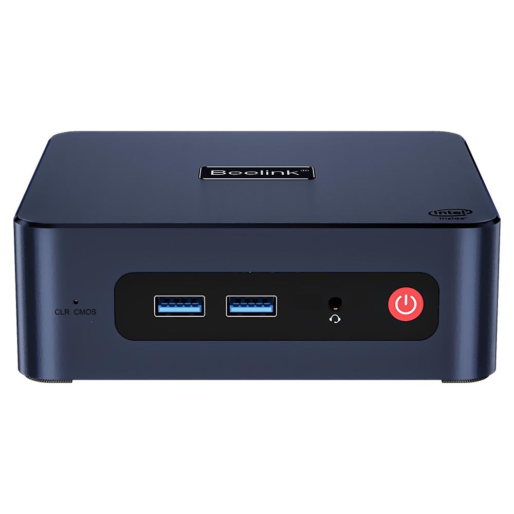 Foto do Produto Mini PC Beelink Mini S Intel Celeron N5095 de 2.0GHz / 8GB de RAM / 128GB SSD - Azul