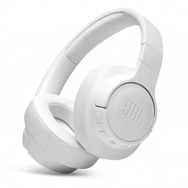 Foto do Produto Fone JBL Tune 720BT, Sem fio, Mic Integrado, Bluetooth 5.3, Branco