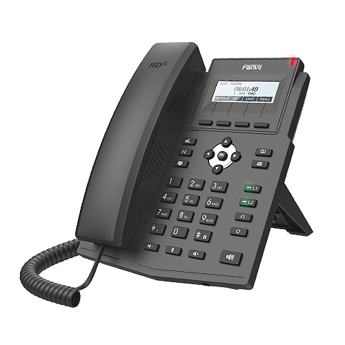 Foto do Produto FANVIL TELEFONE X1SP IP 2 LINHAS SIP LED EHS POE