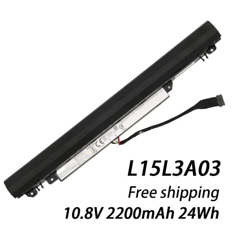 Foto do Produto Bateria para NotBook LENOVO L15S3A02 - 110-14IBR 110-14IBR 80T6 110-14IBR 80T6000VPH 110-15IBR 110-15ACL 110-15AST Series L15C3A03 5B10L04166
