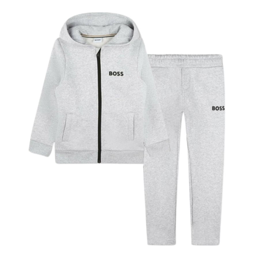 Foto do Produto CONJUNTO BOSS KIDS J28120 GRIS