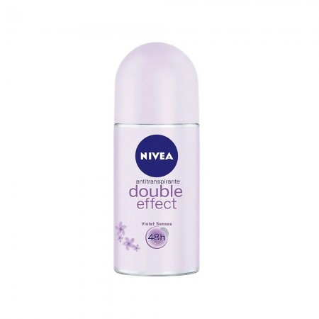 Foto do Produto Desodorante Nivea Double Effect Violet Senses Roll On 50ml