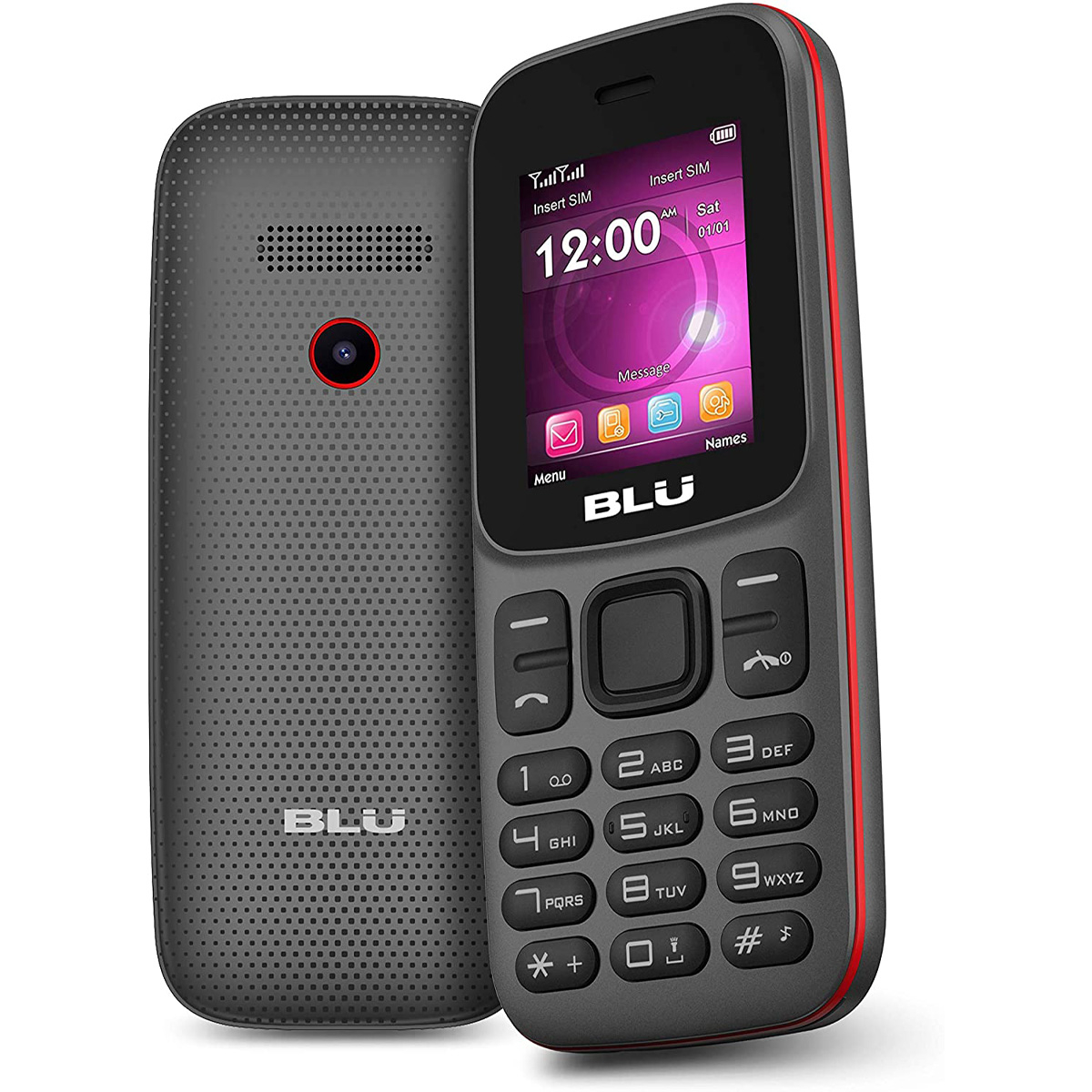 Foto do Produto Celular Blu Z5 Z214 - 32/32MB - 1.8'' - Dual-Sim - Cinza