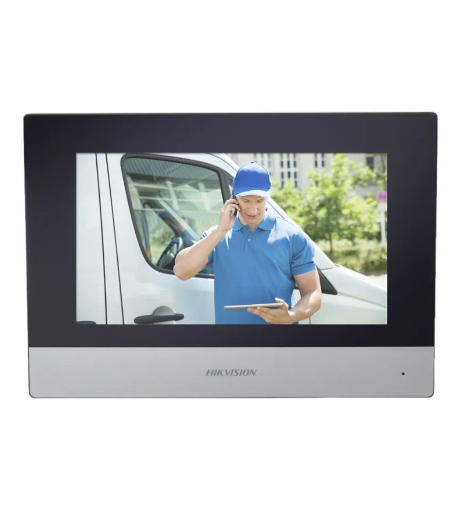 Foto do Produto HIKVISION INTERFONE IP MONITOR TOUCH WIFI DS-KH6320-WTE1