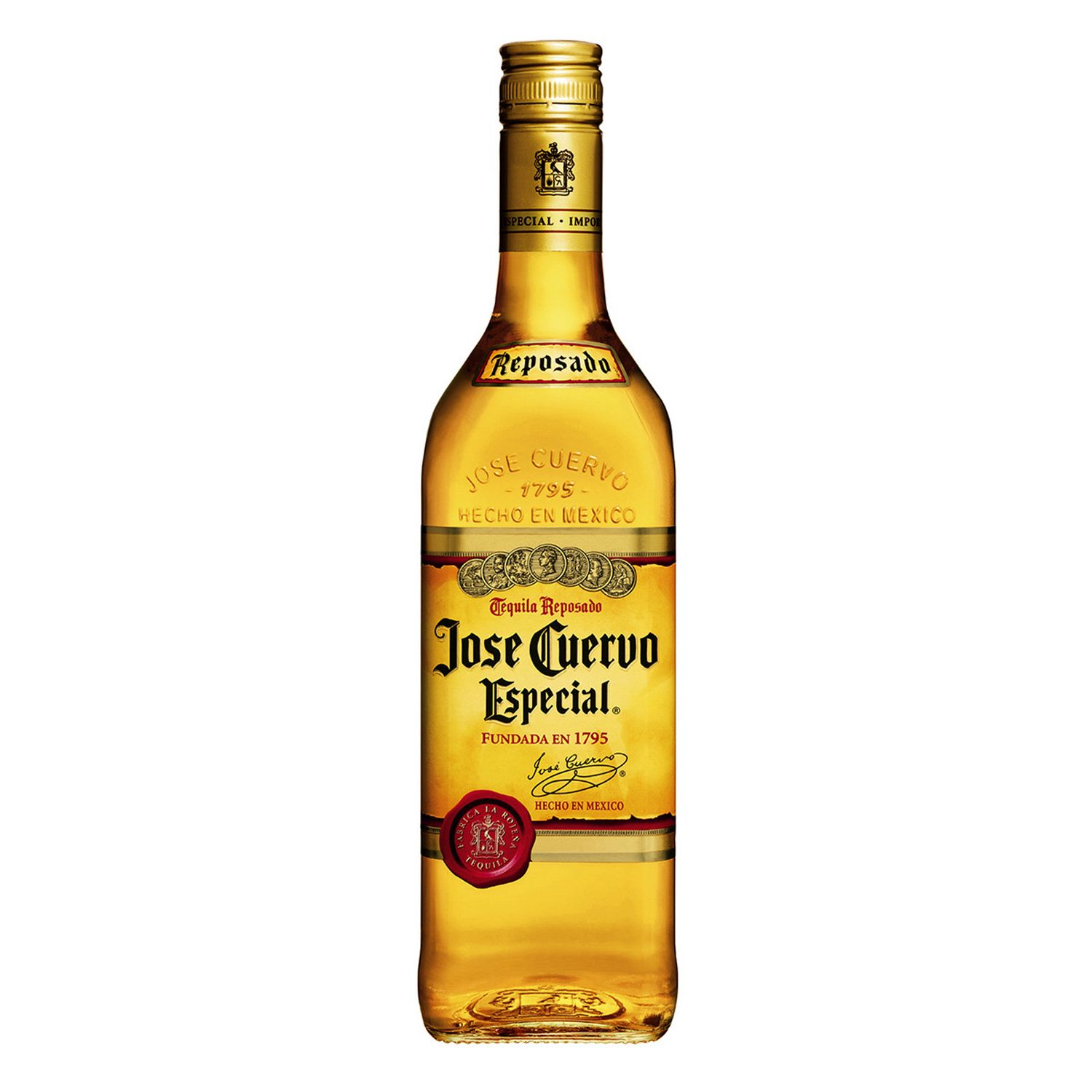 Foto do Produto TEQUILA JOSE CUERVO CALAVERA GOLD 750ML