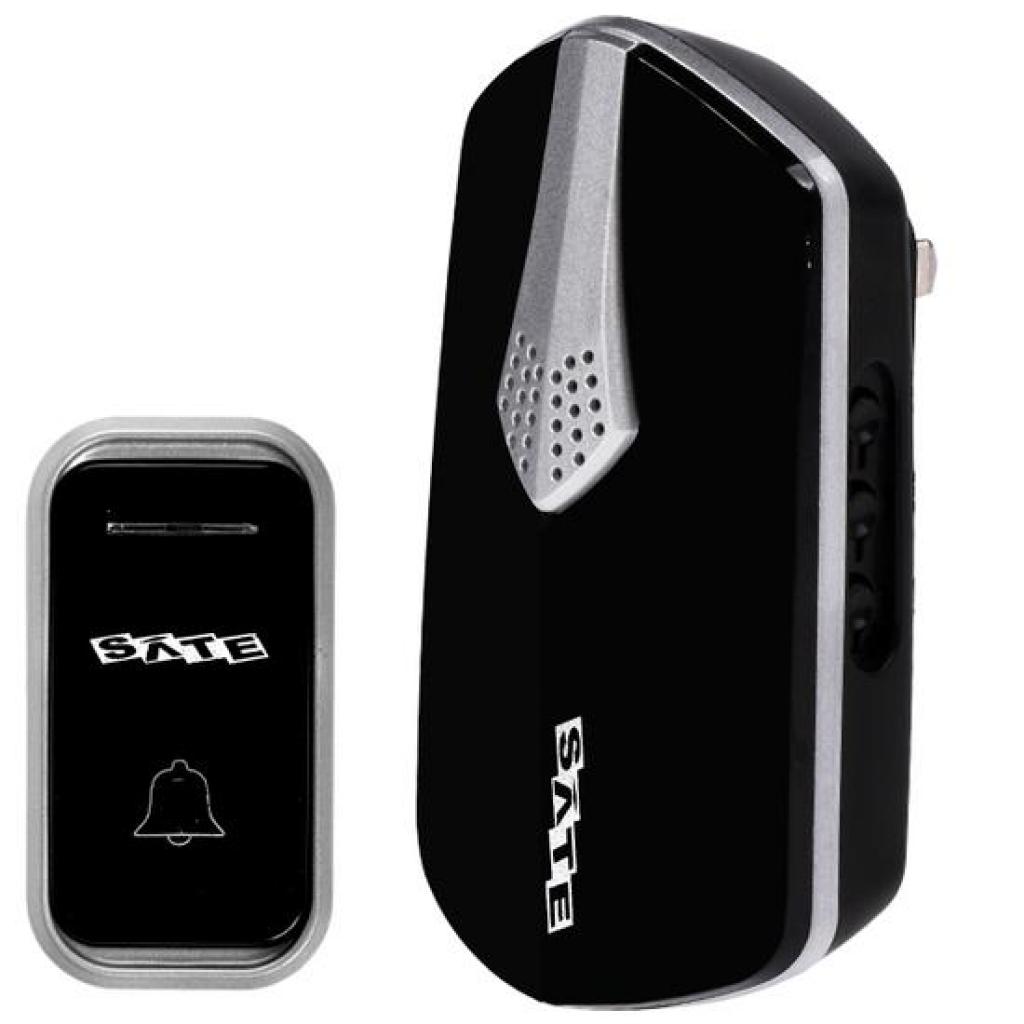 Foto do Produto Campainha Satellite A-DB01 Preta Sem Fio Bivolt