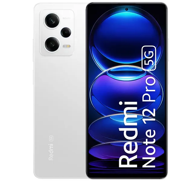Foto do Produto Celular Xiaomi Redmi Note 12 Pro 5G Dual SIM de 256GB/12GB RAM de 6.67" 50+8+2MP/16MP - Mirror White (China Software Global)