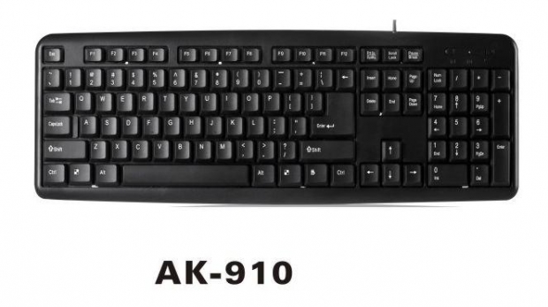 Foto do Produto TECLADO SATE AK-910 ESPANHOL PRETO