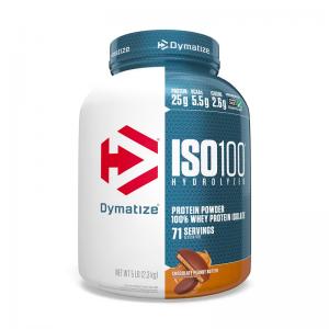 Foto do Produto Whey Protein Dymatize ISO 100 Hidrolyzed 5lb 2.3kg Chocolate Peanut Butter