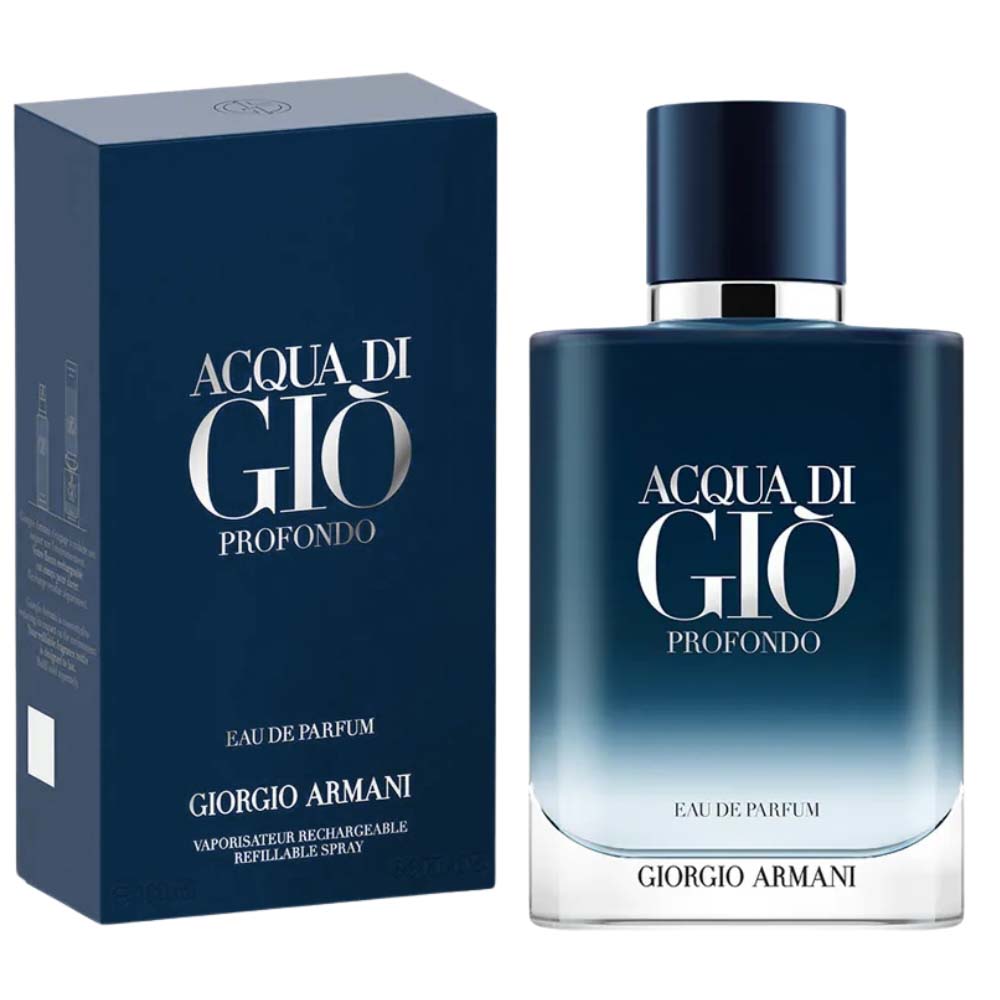 Foto do Produto Perfume Giorgio Armani Acqua Di Giò Profondo EDP Masculino - 100mL