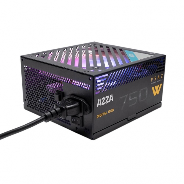 Foto do Produto FONTE 750W AZZA PSAZ-750W 80+BRONZE RGB