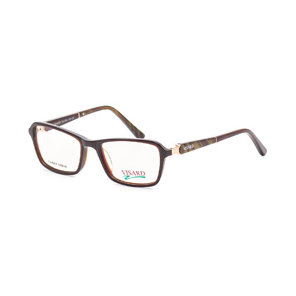 Foto do Produto Armação para Óculos de Grau Visard OA8057 C3 Tam. 53-18-140mm - Verde/Marrom
