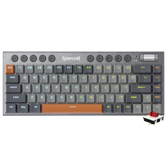 Foto do Produto Teclado Redragon Horus Se K609GG-RGB-Pro Bluetooth